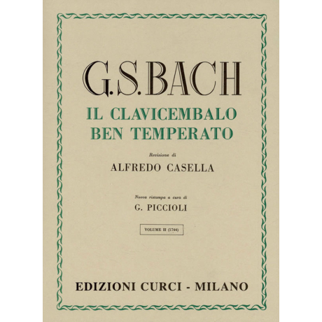 Johann Sebastian Bach - The Well-Tempered Clavier - Book 2