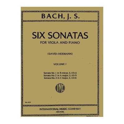 Bach  - 6 Sonate per Viola e Piano Vol.1