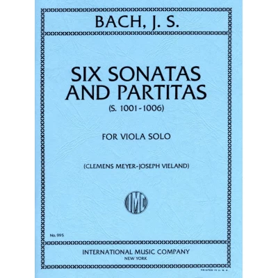 Bach - 6 Sonate e Partite per Viola