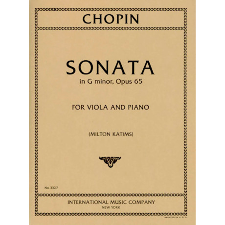 Chopin - Sonata in G minor Op. 65 for Viola and Piano