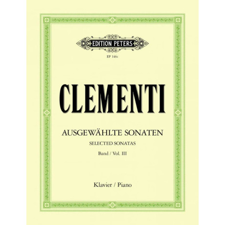 Clementi - Sonate Vol.3 per Pianoforte