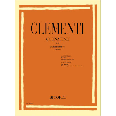 Clementi - 6 Sonatine Op.36 per Pianoforte
