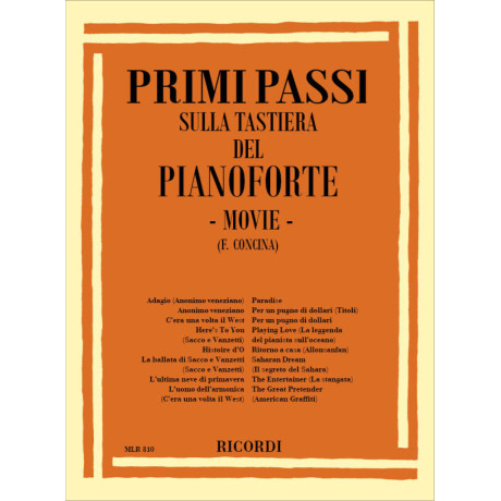 Concina - Primi Passi sulla Tastiera Movie per Pianoforte