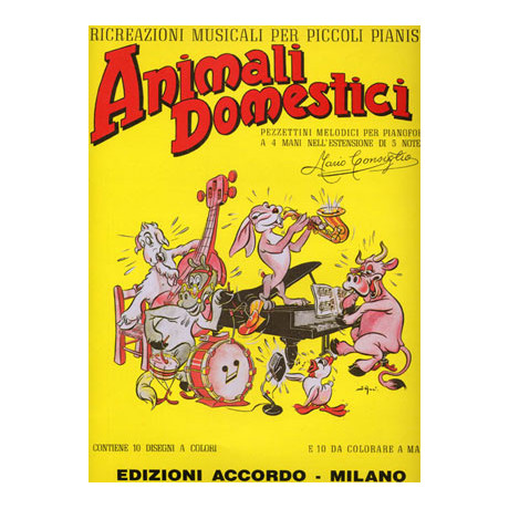 Consiglio - Animali Domestici per Pianoforte a 4 Mani