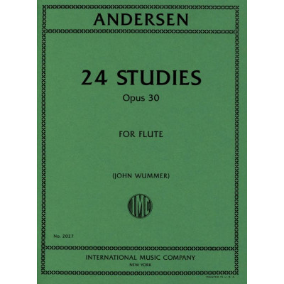 Andersen - 24 Studi Op.30 per Flauto