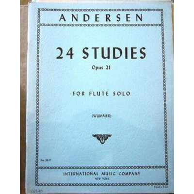 Andersen - 24 Studi Op.21 per Flauto