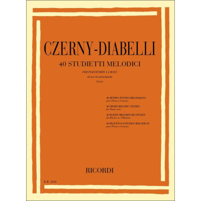 copy of Czerny - 24 Piccoli Studi della Velocità Op.636 per Pianoforte