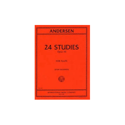 Andersen - 24 Studi Op.33 per Flauto