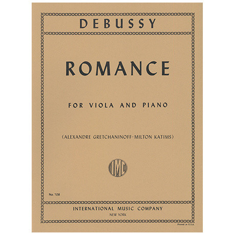 Debussy - Romanza per Viola e piano