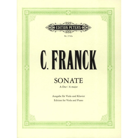 Franck - Sonata in La Maggiore per Viola e Piano
