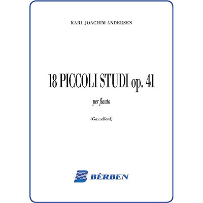 Andersen - 18 Piccoli Studi Op.41 per Flauto