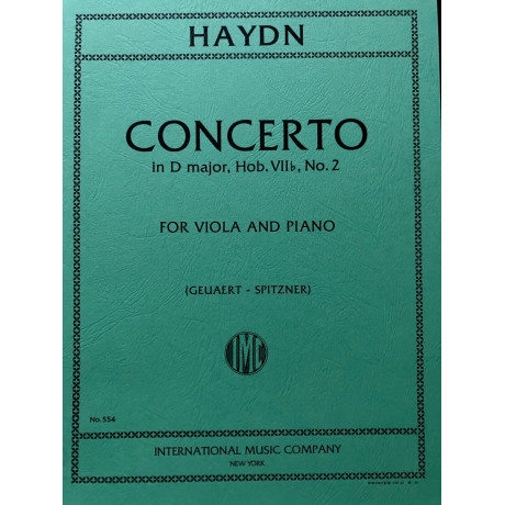 Haydn - Concerto in Re Maggiore  per Viola e Piano