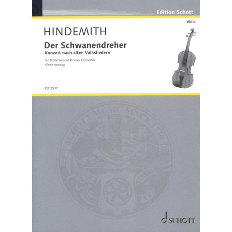 Hindemith - Der Schwanendreher  per Viola e Orchestra da Camera