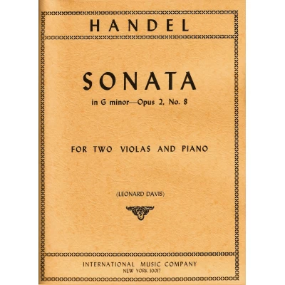 Handel - Sonata in Sol Minore Op.2 n.8 per 2 Viole e Piano