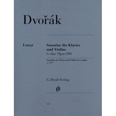 Antonín Dvořák - Sonatina in sol maggiore op. 100