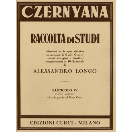 copy of Czerny - 24 Piccoli Studi della Velocità Op.636 per Pianoforte