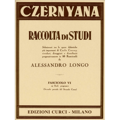 copy of Czerny - 24 Piccoli Studi della Velocità Op.636 per Pianoforte