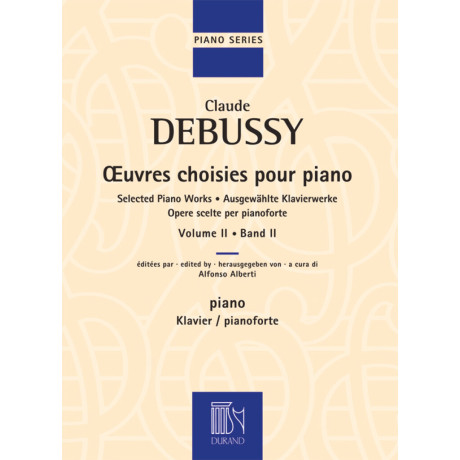 Debussy - Opere Scelte per Pianoforte Vol.2