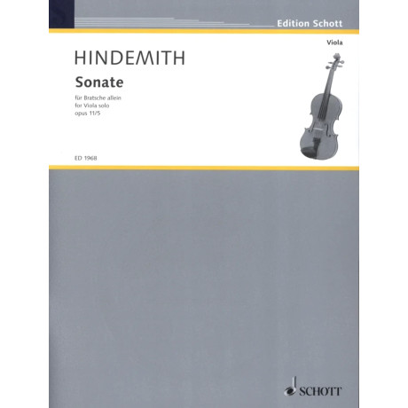 Hindemith - Sonata Op.11 n.5 per Viola Solo