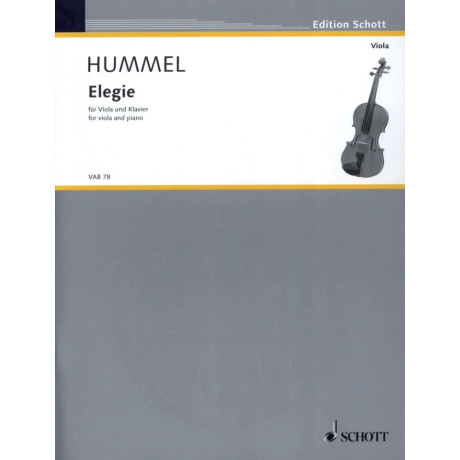 Hummel - Elegie per Viola e Piano