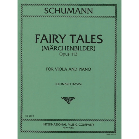 Schumann - Fairy Tales Op.113 per Viola e Piano
