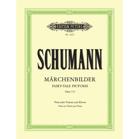 Schumann - Fairy Tales Op.113 per Viola o Violino e Piano