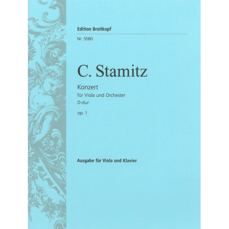 Stamitz - Concerto in Re Maggiore Op.1 per Viola e Piano
