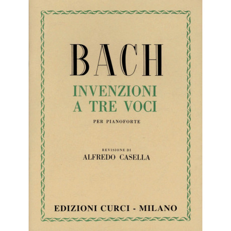 Johann Sebastian Bach - Invenzioni a tre voci (Sinfonie) BWV 787-801