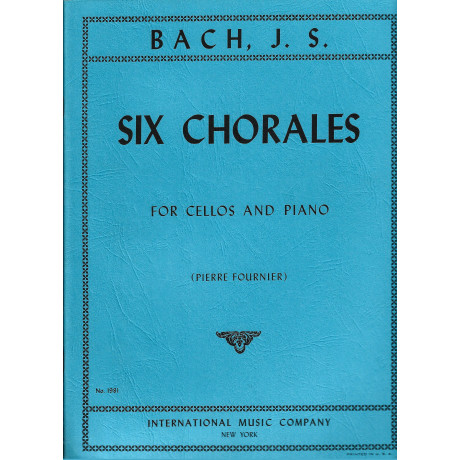 Bach - 6 Corali per Violoncello e Piano