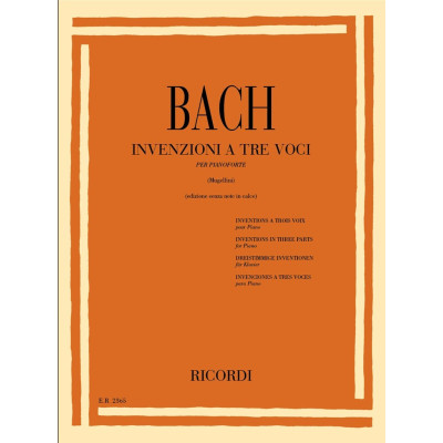 Johann Sebastian Bach - Three-part Inventions