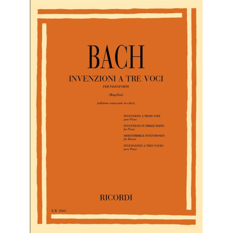 Johann Sebastian Bach - Three-part Inventions