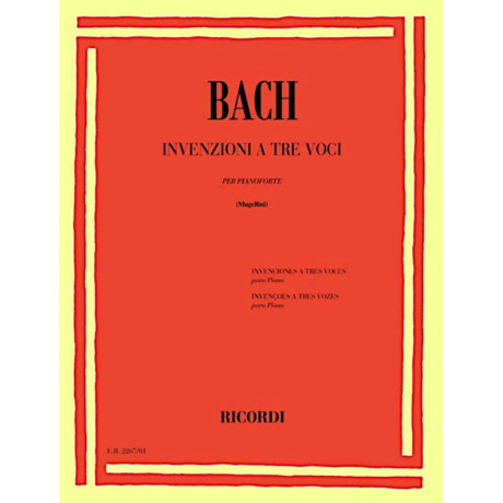 Johann Sebastian Bach - Invenzioni a tre voci (Sinfonie) BWV 787-801