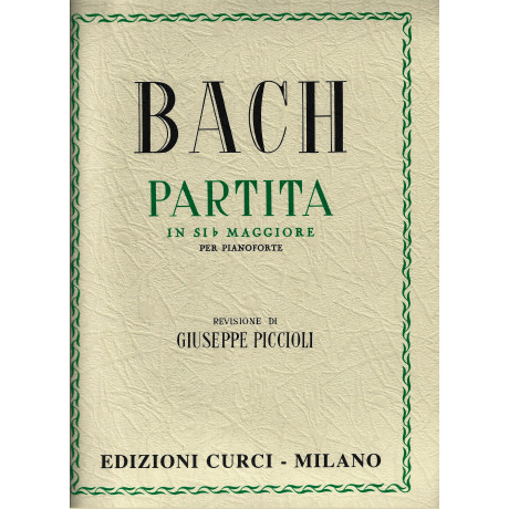 Bach - Partita in Sib Maggiore Per Pianoforte