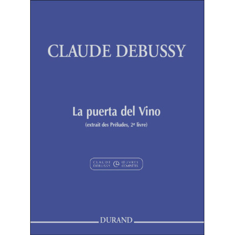Debussy - La Puerta del Vino per Pianoforte