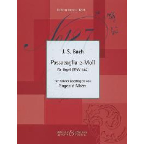Bach - Passacaglia in Do Minore Per Pianoforte