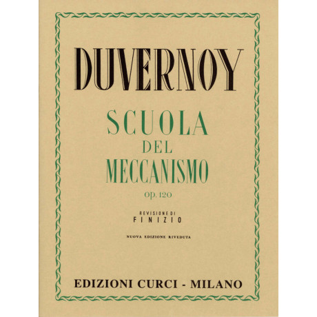 Duvernoy - Scuola del Meccanismo Op.120 per Pianoforte