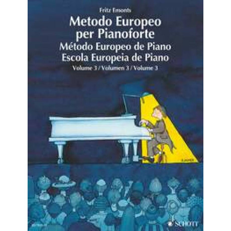 Emonts - Metodo Europeo Vol.3 per Pianoforte