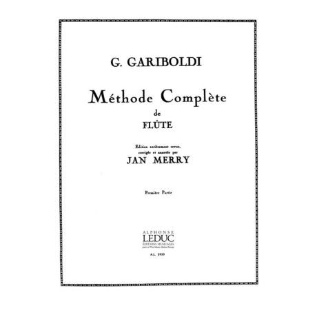 Gariboldi - Metodo Completo Per Flauto Vol.1