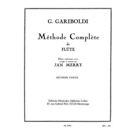 Gariboldi Metodo Completo Per Flauto Vol.2