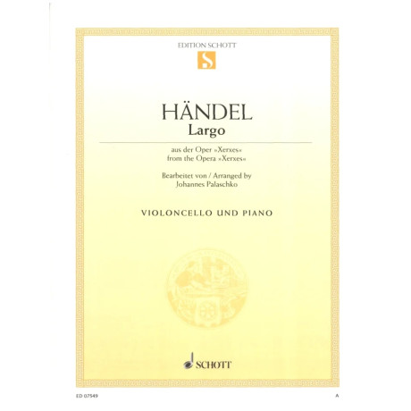 Handel - Largo per Violoncello e Piano