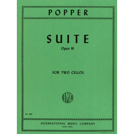 Popper - Suite Op.16 per 2 Violoncelli