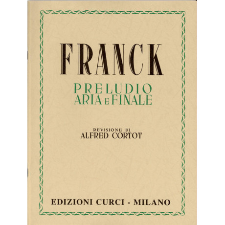 Franck - Prélude, aria et final