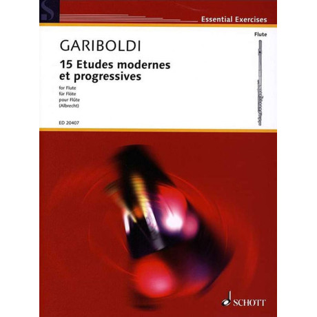 Gariboldi - 15 Studi Moderni e Progressivi Per Flauto