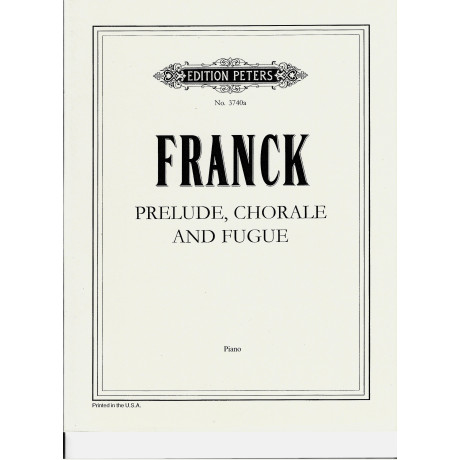 Franck - Prélude, choral et fugue