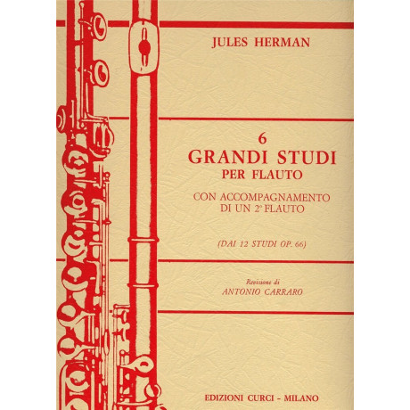 Herman - 6 Grandi Studi Per Flauto