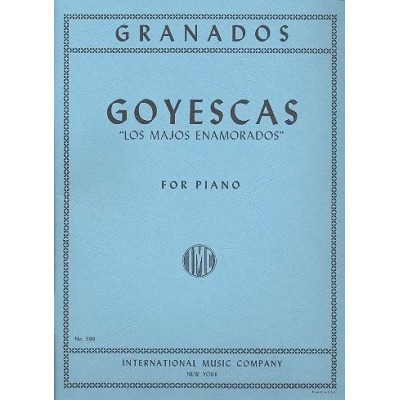 Granados - Goyescas Los Majos Enamorados per Piano Granados - Goyescas Los Majos Enamorados per Piano