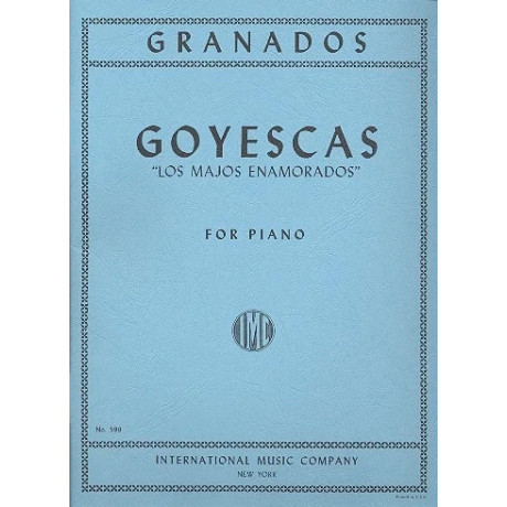 Granados - Goyescas Los Majos Enamorados per Piano