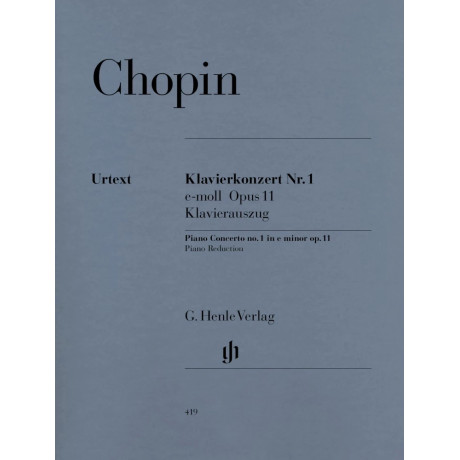 Frédéric Chopin - Piano Concerto No. 1 in E minor Op. 11