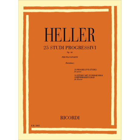 Heller - 25 Studi Op.46 per Pianoforte