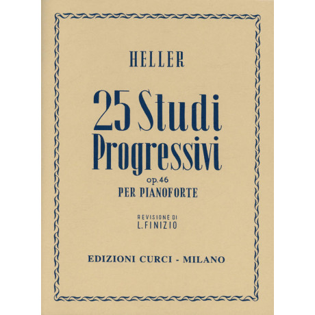 Heller - 25 Studi Op.46 per Pianoforte